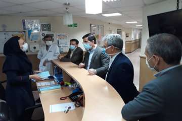 بازدید های مسئولان از بیمارستان ها و مراکز تابعه دانشگاه